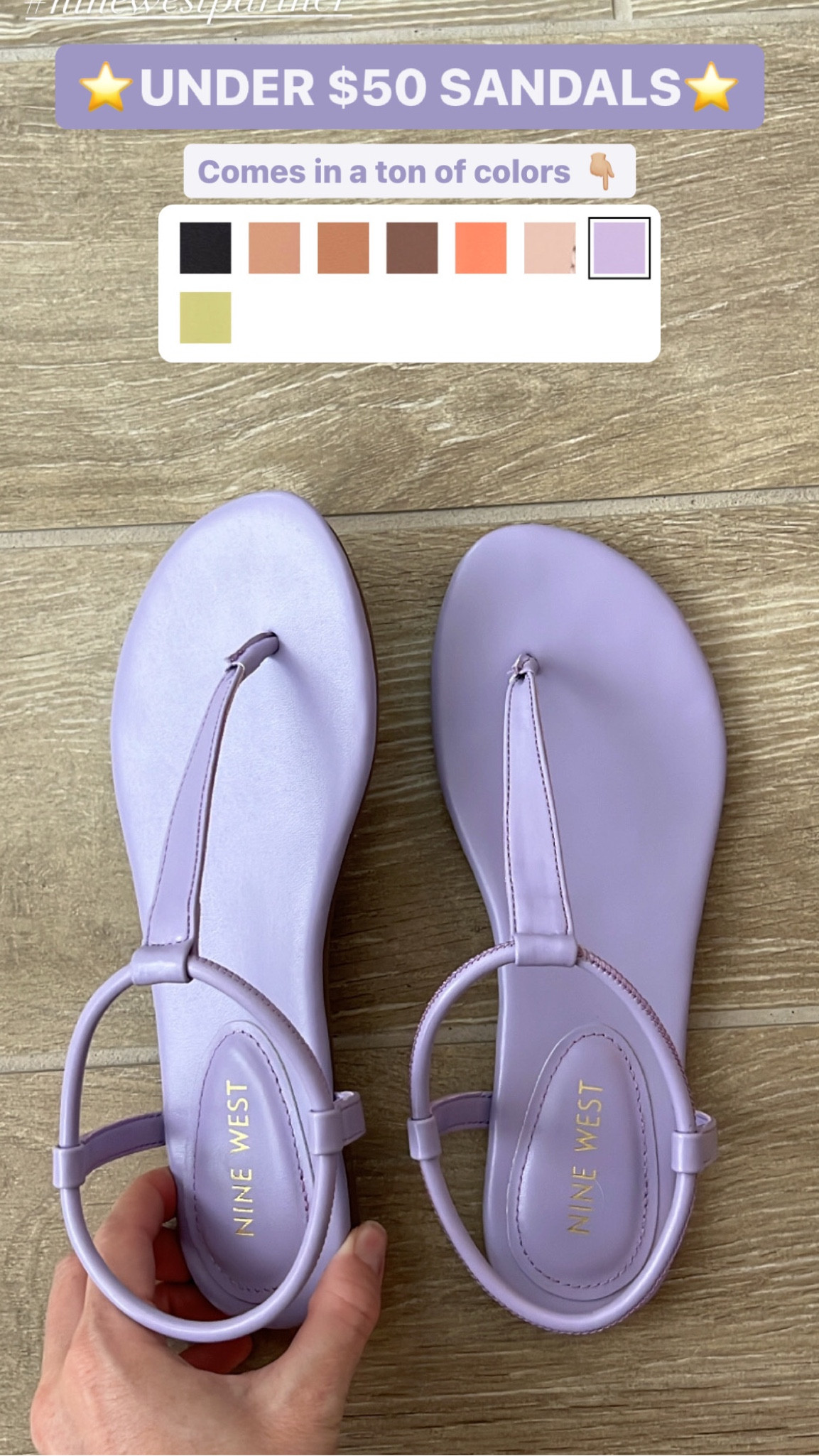 I love these under $50 purple sandals for spring and summer! They run true to size. 

#LTKunder50 #LTKstyletip #LTKshoecrush