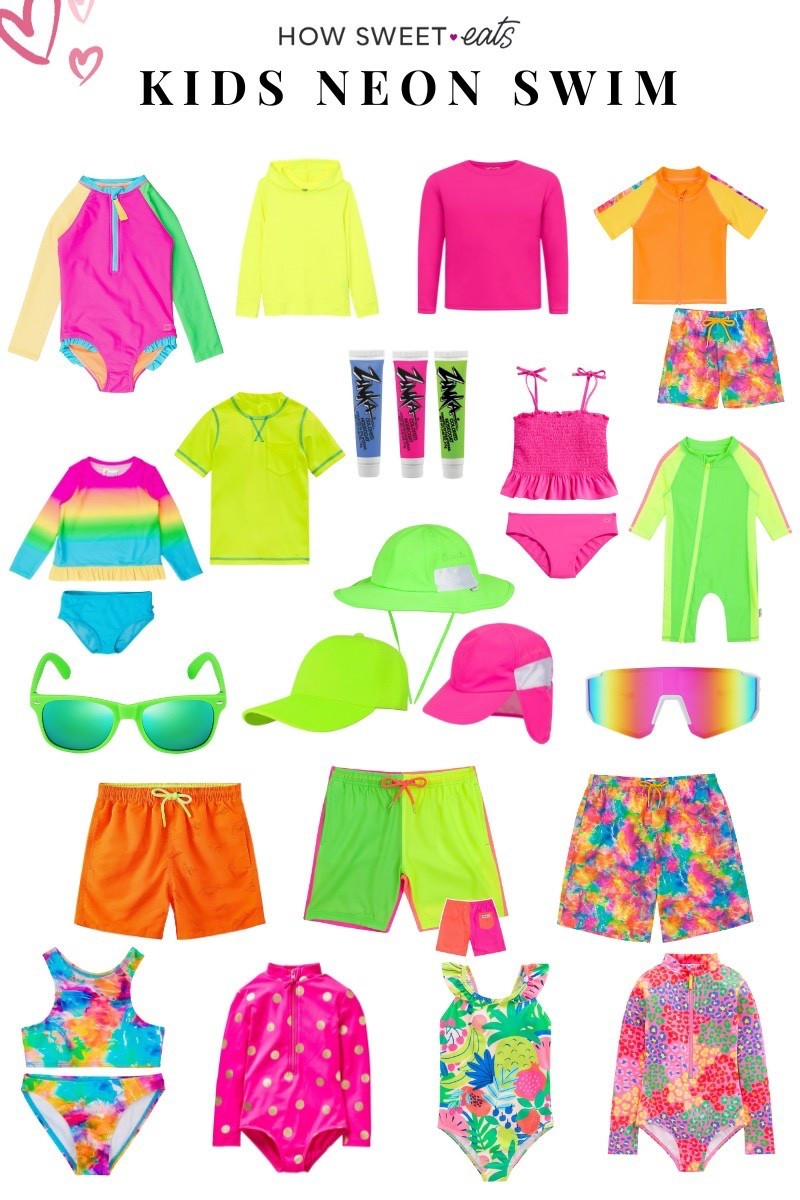 kids neon swim! ☀️

#LTKBaby #LTKFamily #LTKSeasonal
