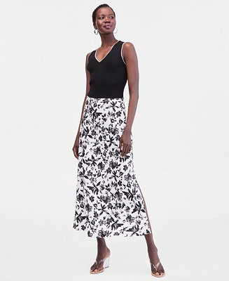 Women's Printed Maxi Skirt | Macy's