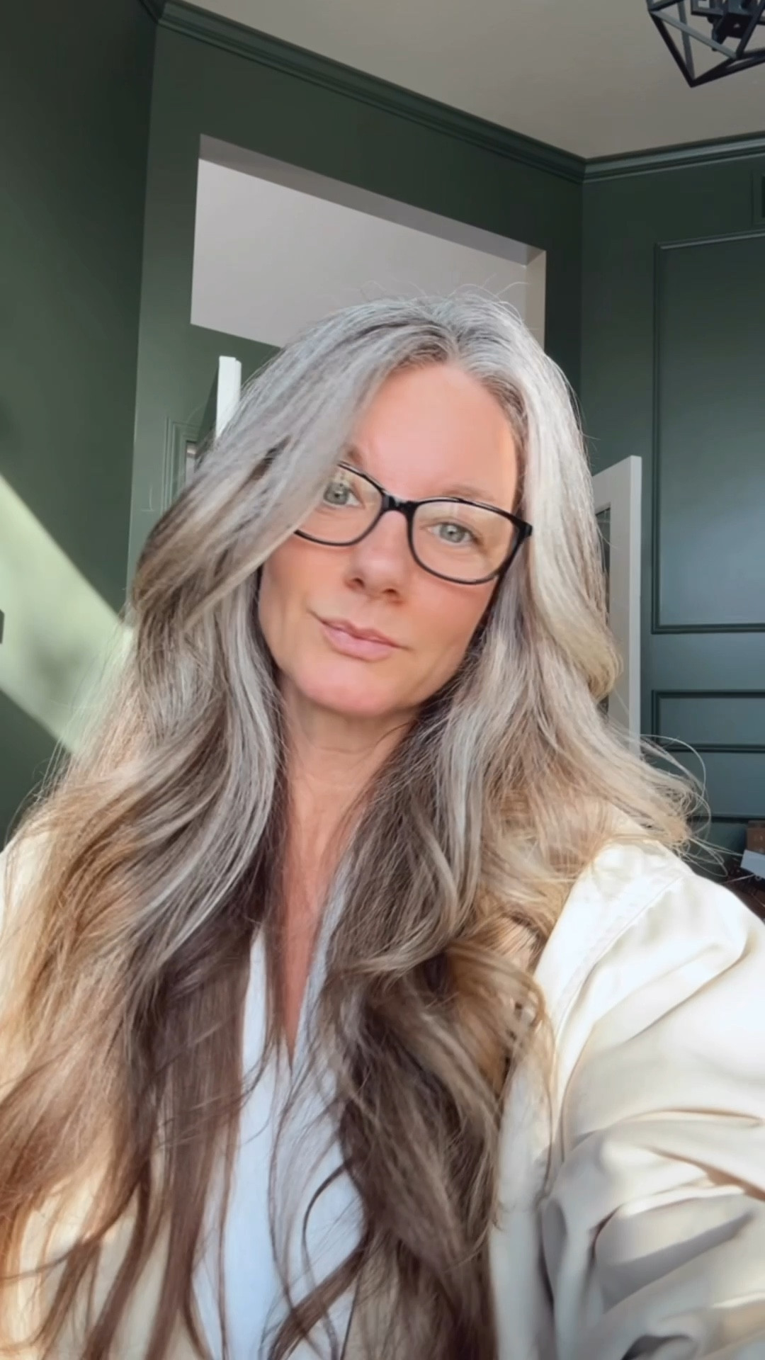 No, I didn’t use any products. Never have. Remember healthy hair is an inside job and you can only do what you can do with the genetics you were dealt. So, using my curling iron won’t necessarily make your hair look just like mine! 

But I choose this one bc it has a long barrel and I can adjust the heat. It’s also the one my stylist uses. 

#LTKBeauty #LTKmomlife #LTKgrwm
