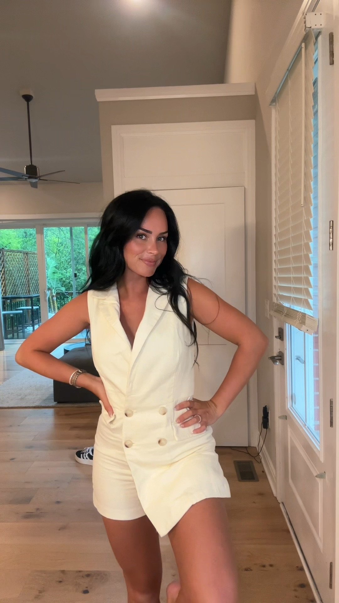 I’m wearing a size small in this romper 

#LTKVideo #LTKStyleTip #LTKU