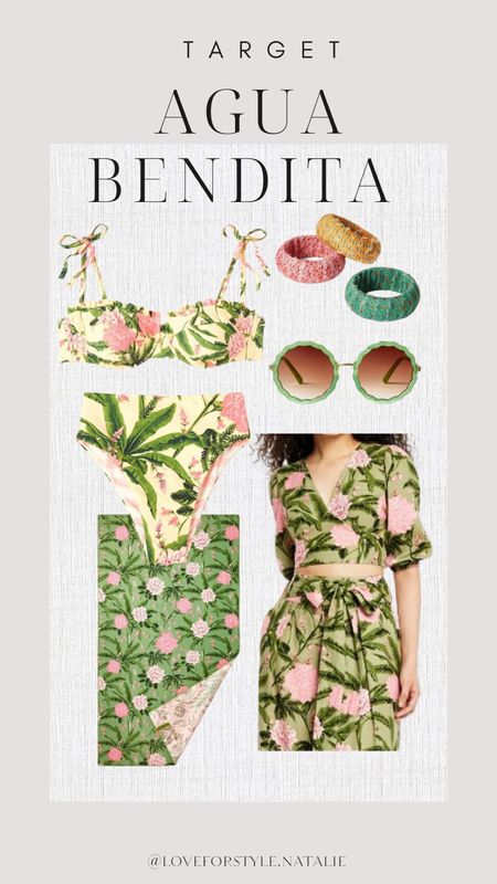 Target x Aqua Bendita Collection | Target swim | Target fashion | Target spring | Travel outfit | beach outfit | swimsuits | sunglasses | summer outfit | beach finds | Target style

#LTKFind #LTKSeasonal #LTKswim