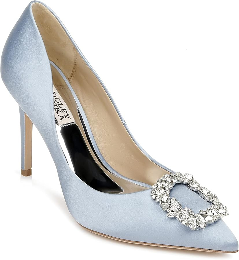 Badgley Mischka Women's Cher Pump - Women's Pumps with 3.75" Stiletto Heels | Amazon (US)