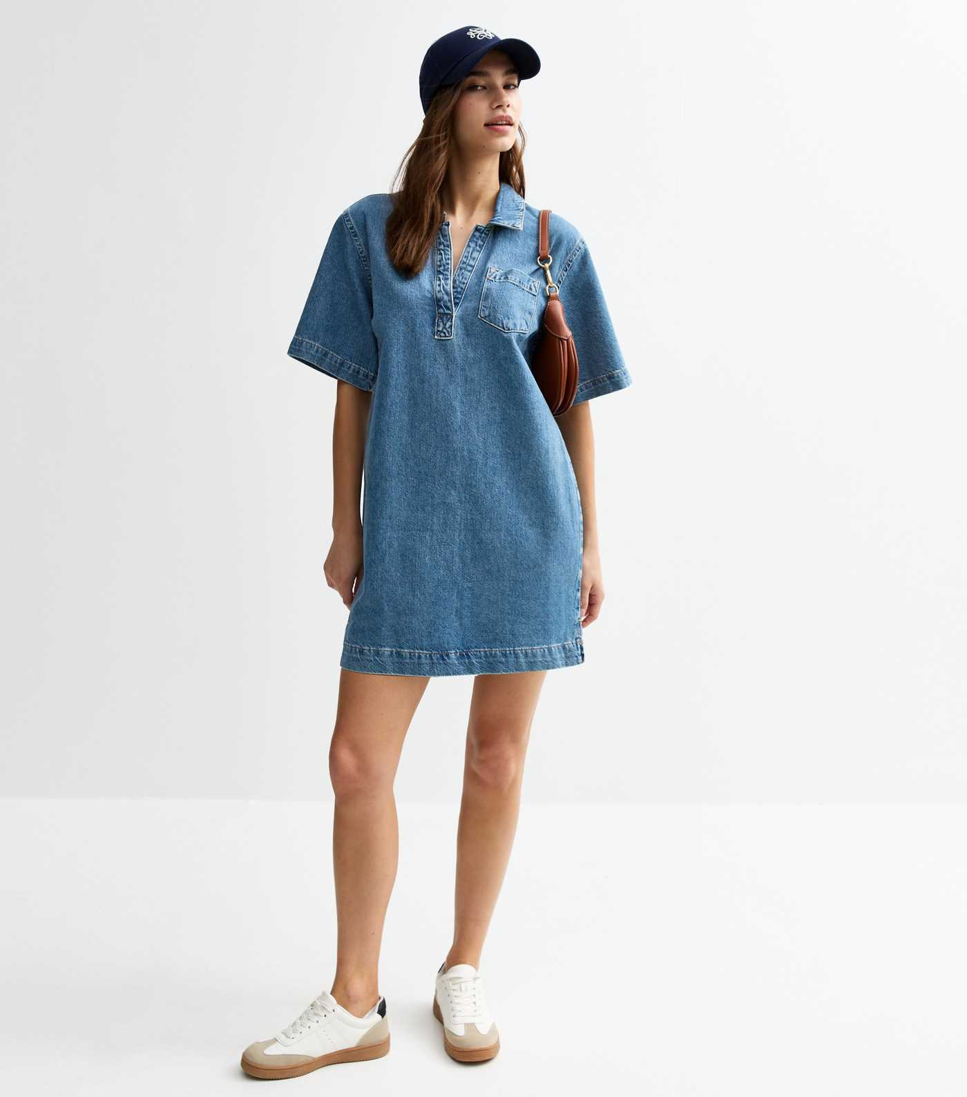 Blue Denim Tunic Dress | New Look | New Look (UK)