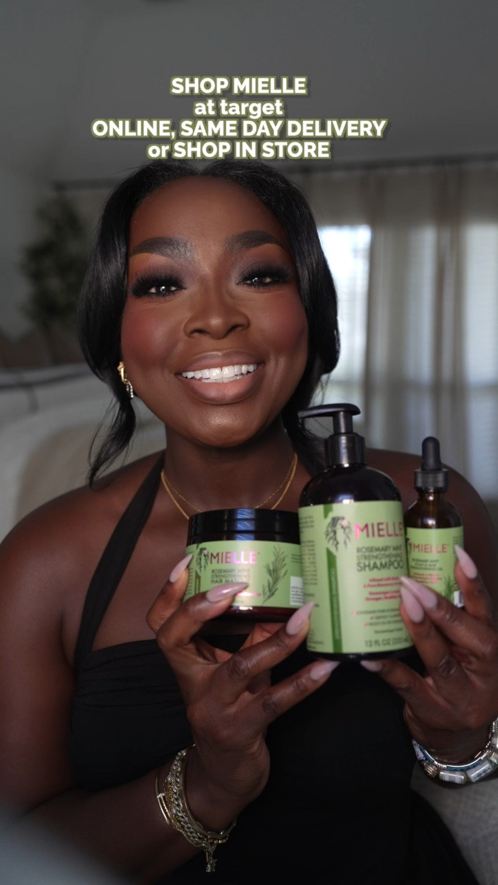 #ad Absolutely! I’d repurchase the upgraded Mielle Rosemary Mint Strengthening Collection with pure rosemary extract, because it works so well for my hair. Whether you use same day delivery, drive up or shop in-store, make sure you grab this upgraded collection! #Targetpartner #MiellePartner@mielleorganics @target