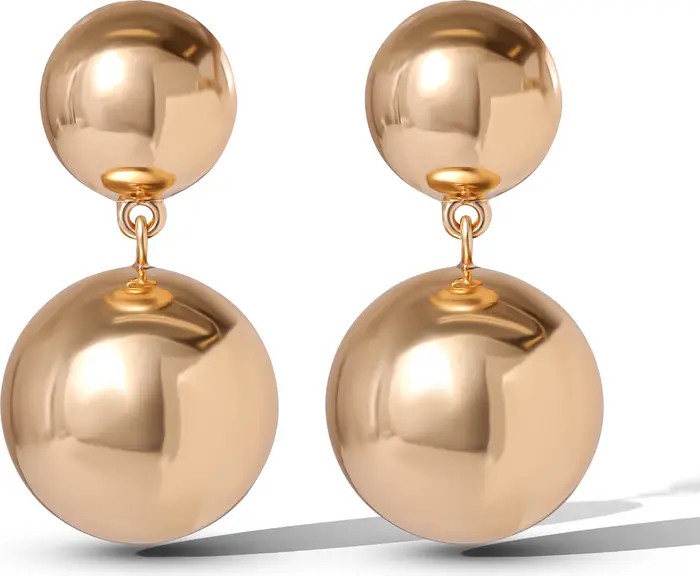 Double Ball Drop Earrings | Nordstrom