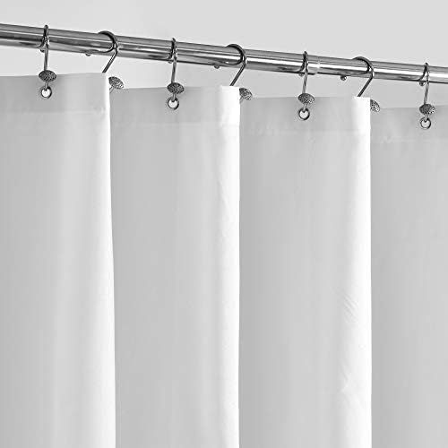 Waterproof Fabric Shower Curtain Liner - Soft & Light-Weight, 3 Bottom Magnets, Hotel Quality & M... | Amazon (US)