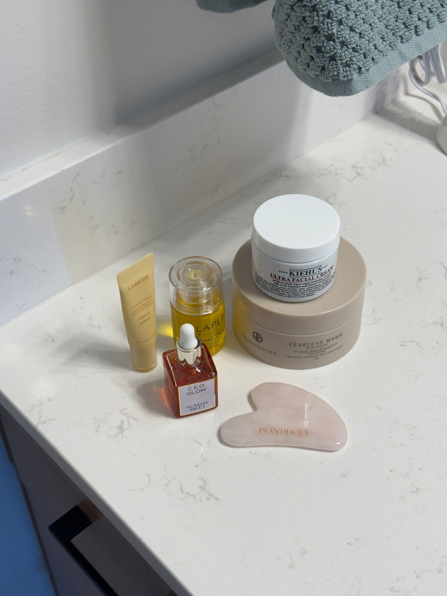 My morning lineup ☀️ even if it happens after noon (aka during naptime) 🤭

#LTKgrwm #LTKmomlife #LTKselfcare