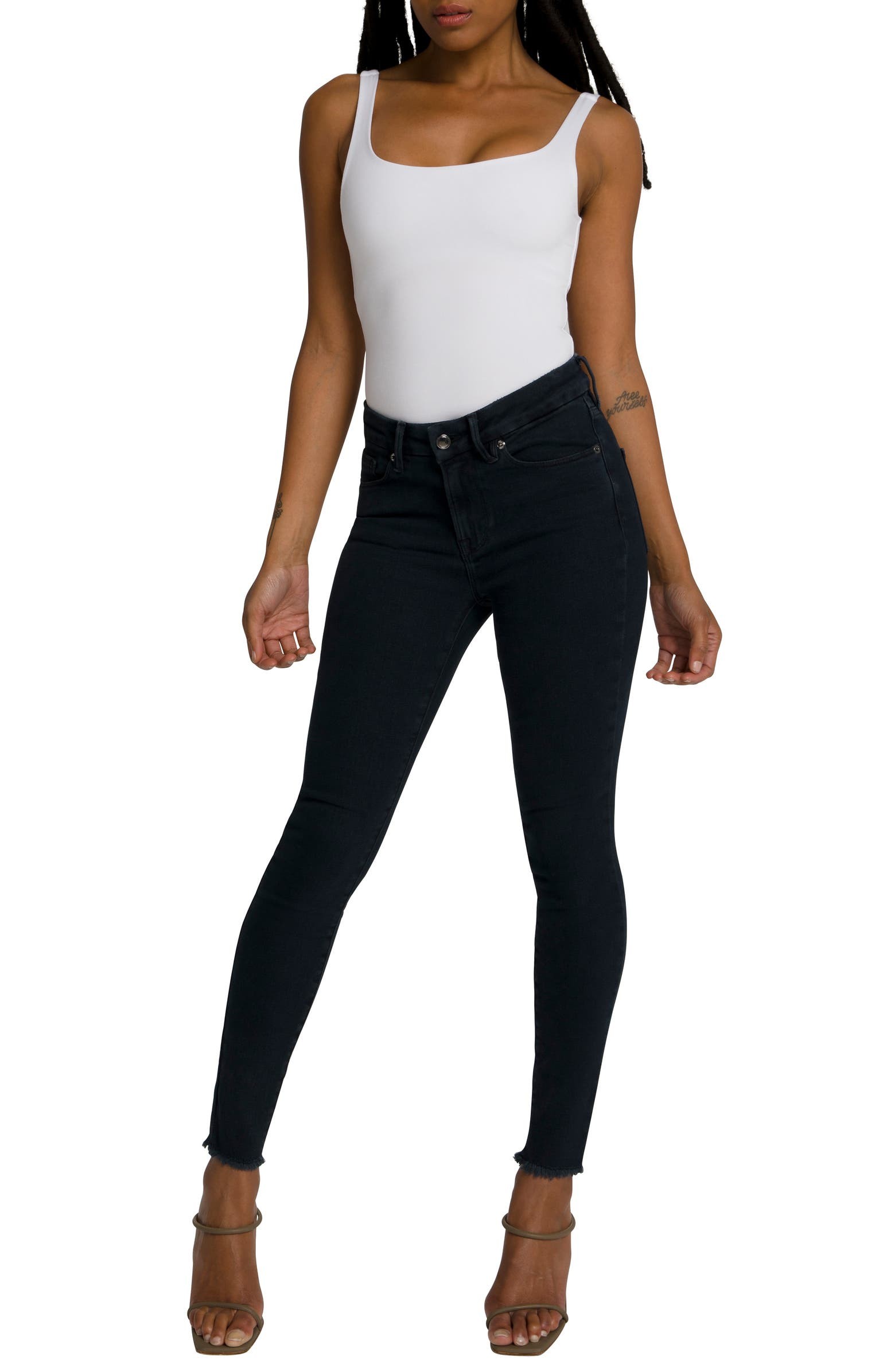 Good Legs High Rise Ankle Cropped Jeans | Nordstrom