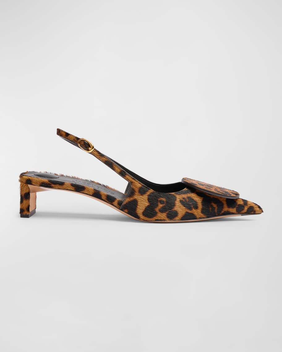 Jacquemus Les Slingbacks Duelo Ballerina Flats | Neiman Marcus