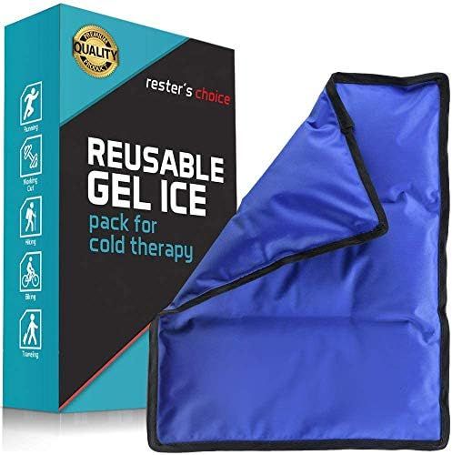 Rester's Choice® Ice Pack for Injuries Reusable - 11x14.5" for Hip, Shoulder, Knee, Back - Hot &... | Amazon (US)