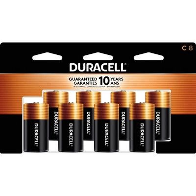 Duracell Coppertop C Batteries - 8 Pack Alkaline Battery | Target