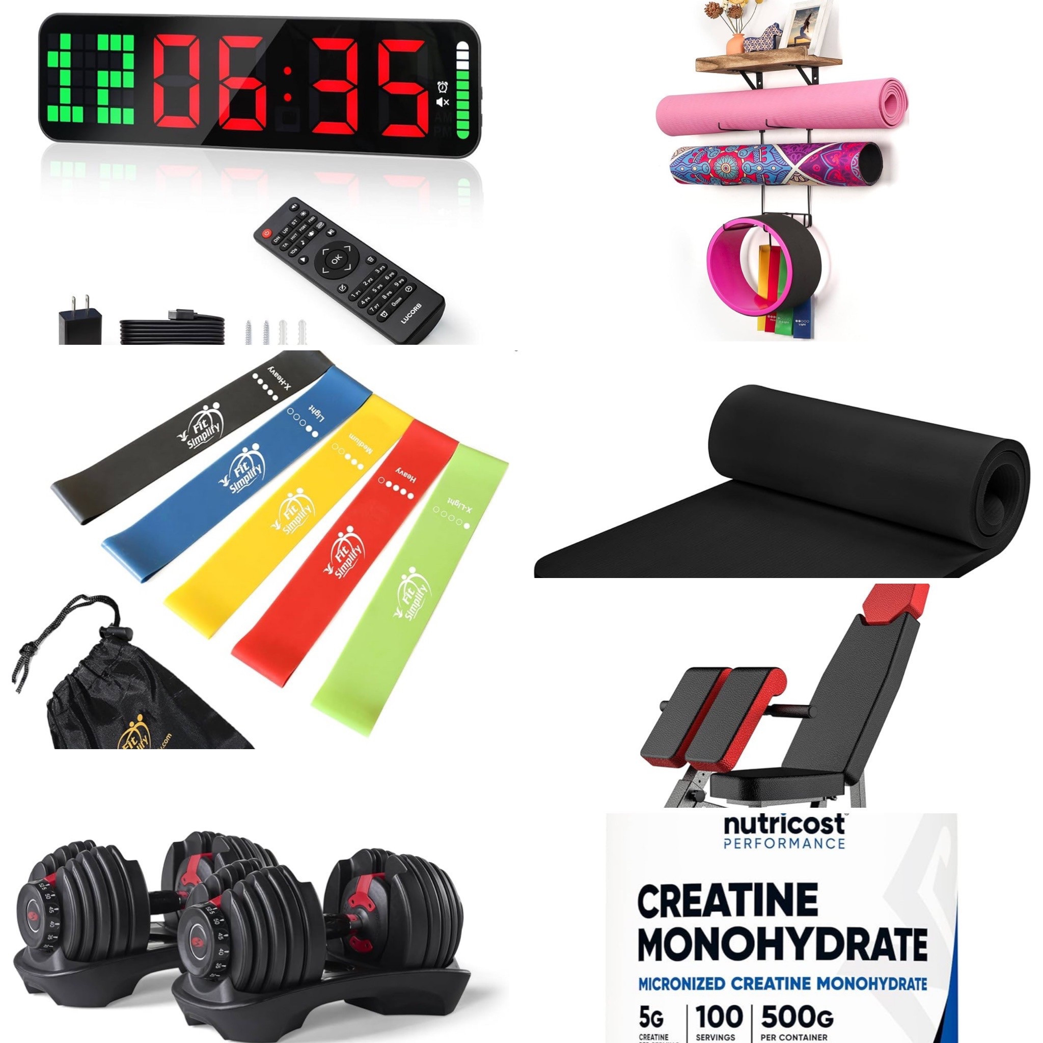 Home gym musts 

#LTKActive #LTKHome