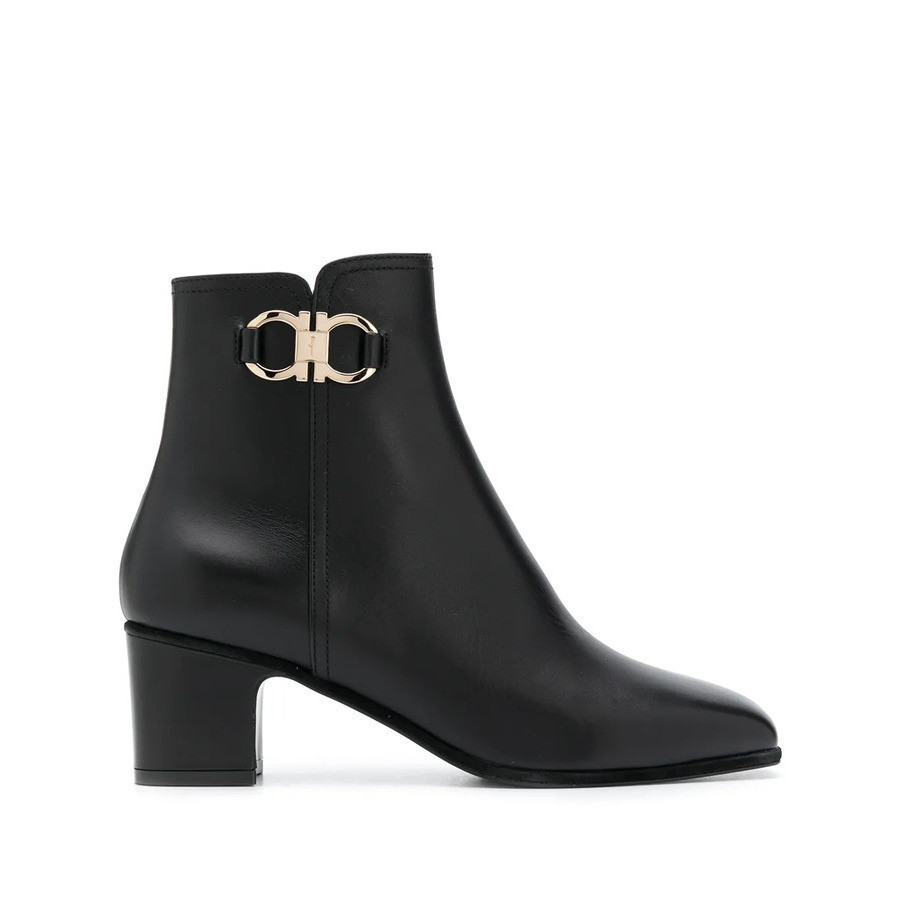 Ferragamo Womens Black Ankle boots Boots | Jomashop.com & JomaDeals.com