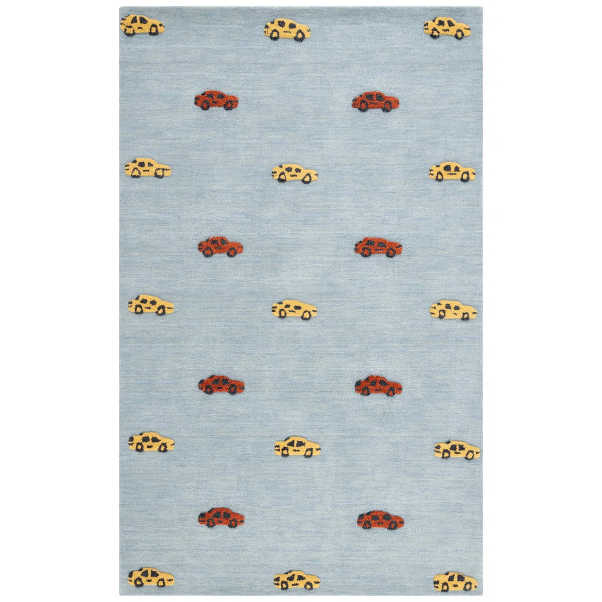 Kids Hand Tufted 80% Wool, 20% Cotton Rug | Wayfair North America