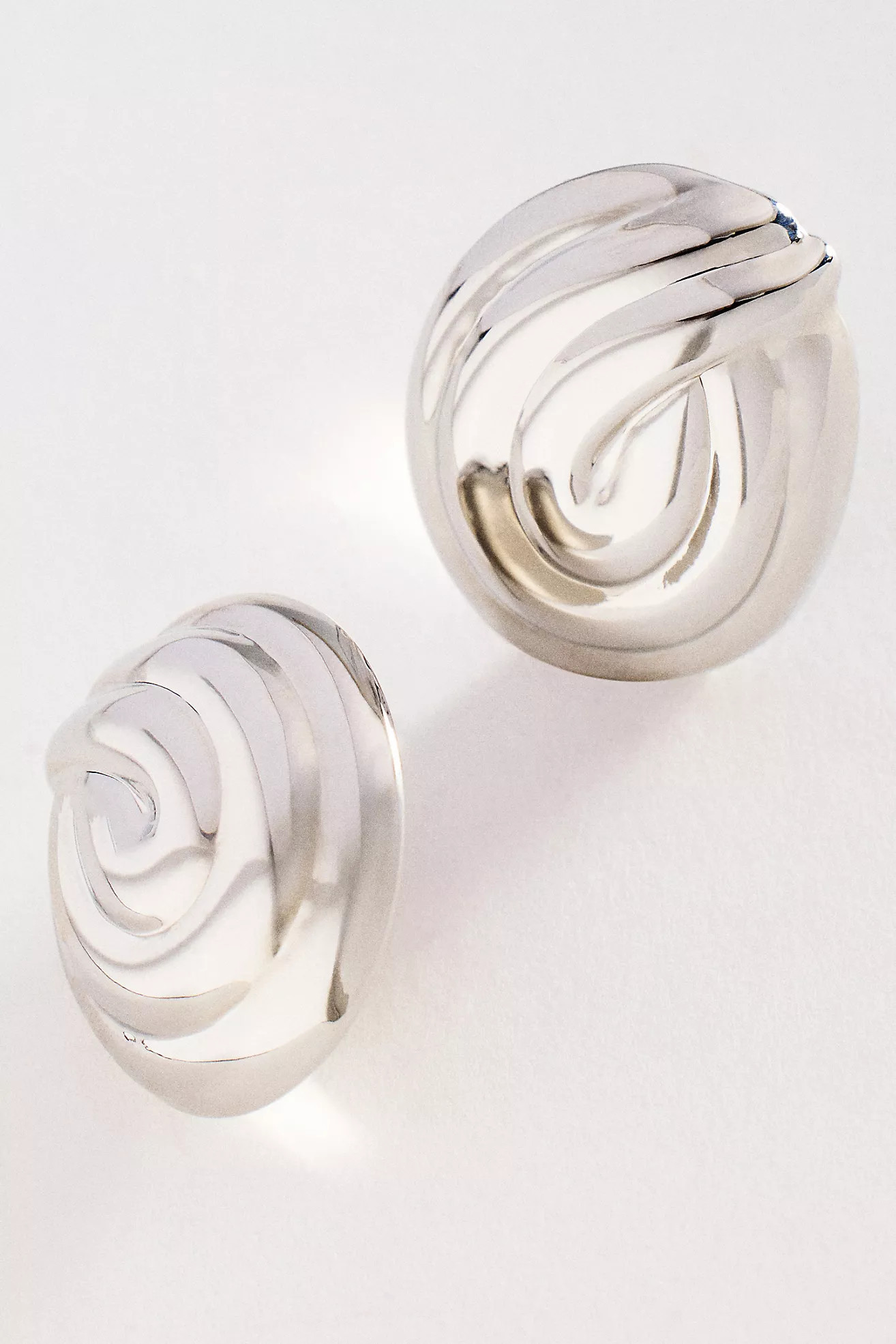 Chunky Swirl Post Earrings | Anthropologie (US)