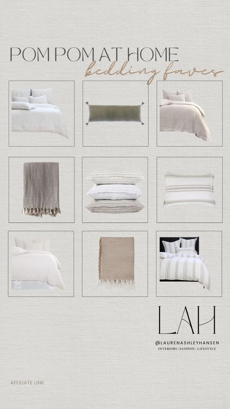 If you’re looking to invest in high quality bedding that will last, I love these finds from Pom Pom at Home! I have a few of their bedding pieces and I have loved the quality and comfort. 

#LTKHome #LTKStyleTip