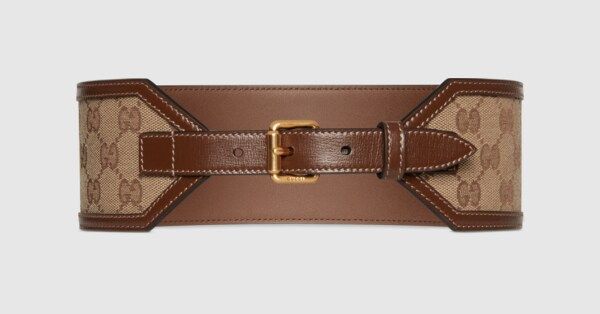 Gucci Wide belt with square buckle | Gucci (US)