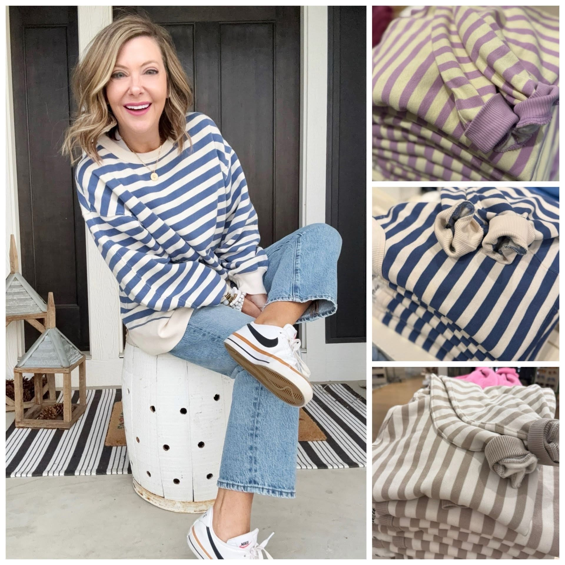TGIF! My soft sweatshirt is on the lowest price yet and comes in several other colors! Size down at least one size! 

Dropping 🔗👇 t

#LTKMothersDay #LTKdayinmylife #LTKmomlife