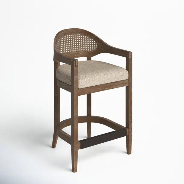 Copley Cane Stool | Wayfair North America