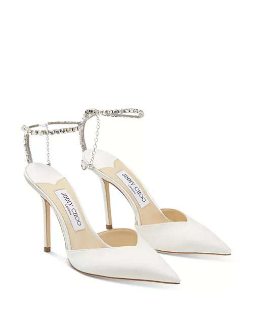 Women's Saeda 100 Embellished Pointed Toe Pumps | Bloomingdale's (US)