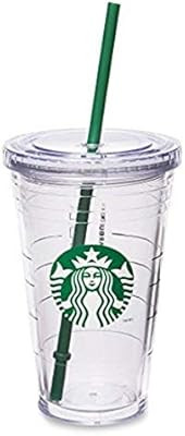 Starbucks 16 Ounce Clear Acrylic Insulated Tumbler (Grande To-Go Cup) | Amazon (US)