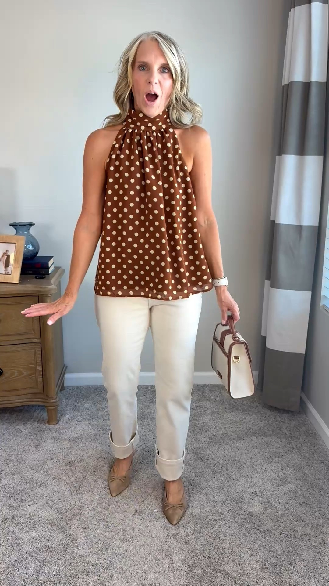 Adorable date night, girls night look. Wearing small top and 27 jeans.

#LTKootd #LTKOver40 #LTKdayinmylife