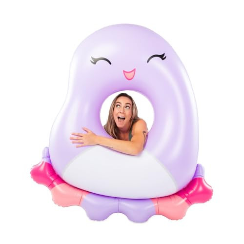 BigMouth x Squishmallows Original Large Inflatable Pool Float, Swim Ring for Adults and Kids, Pool Party Supplies & Water Toys - Beula The Octopus | Amazon (US)