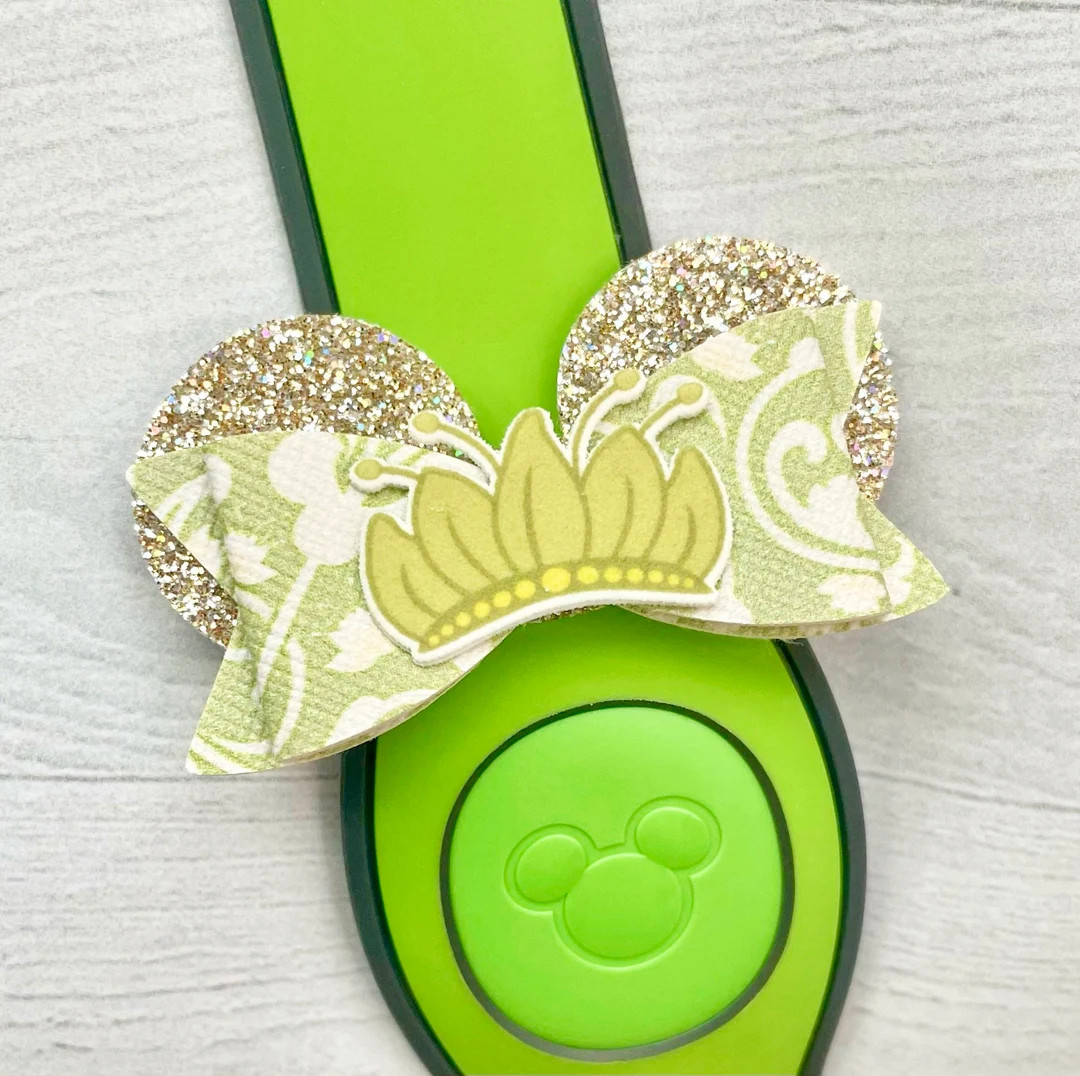 Frog Princess Crown Ear Band Bow | Magic Band Bow - Etsy | Etsy (US)
