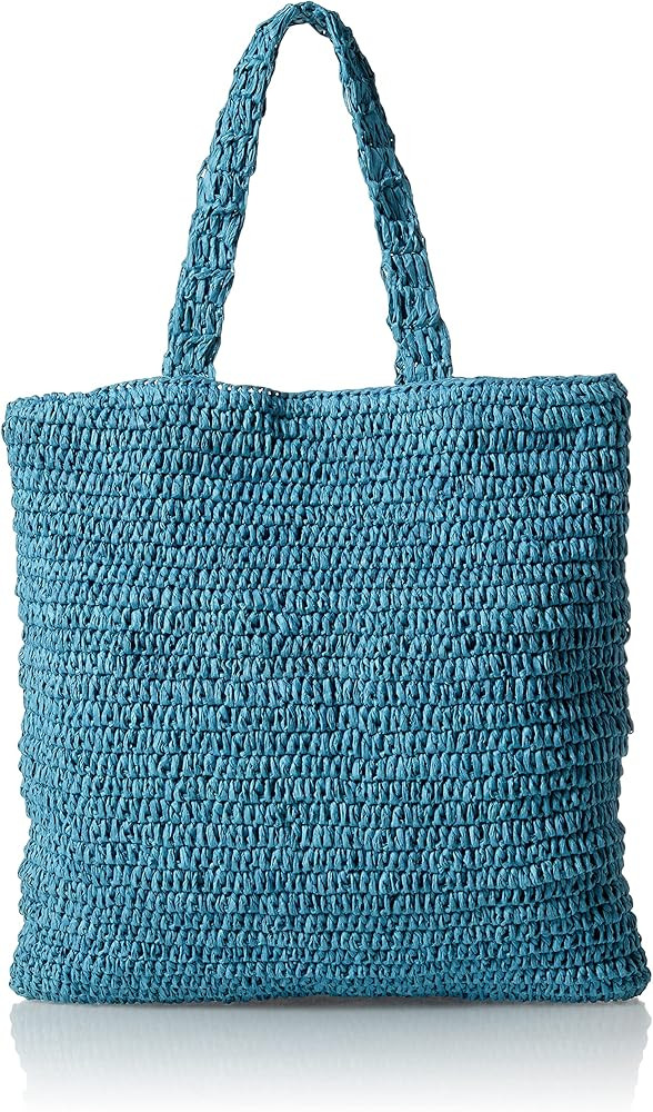 The Drop Women's Ealga Flat Handle Straw Tote | Amazon (US)