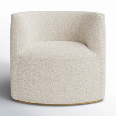 Brookport Boucle Upholstered Barrel Chair | Wayfair North America
