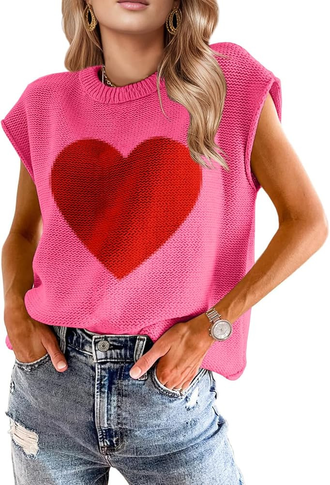 Womens Spring Fashion 2026 Tops Sweater Summer Trendy Western Vacation Casual Business Cap Sleeve... | Amazon (US)