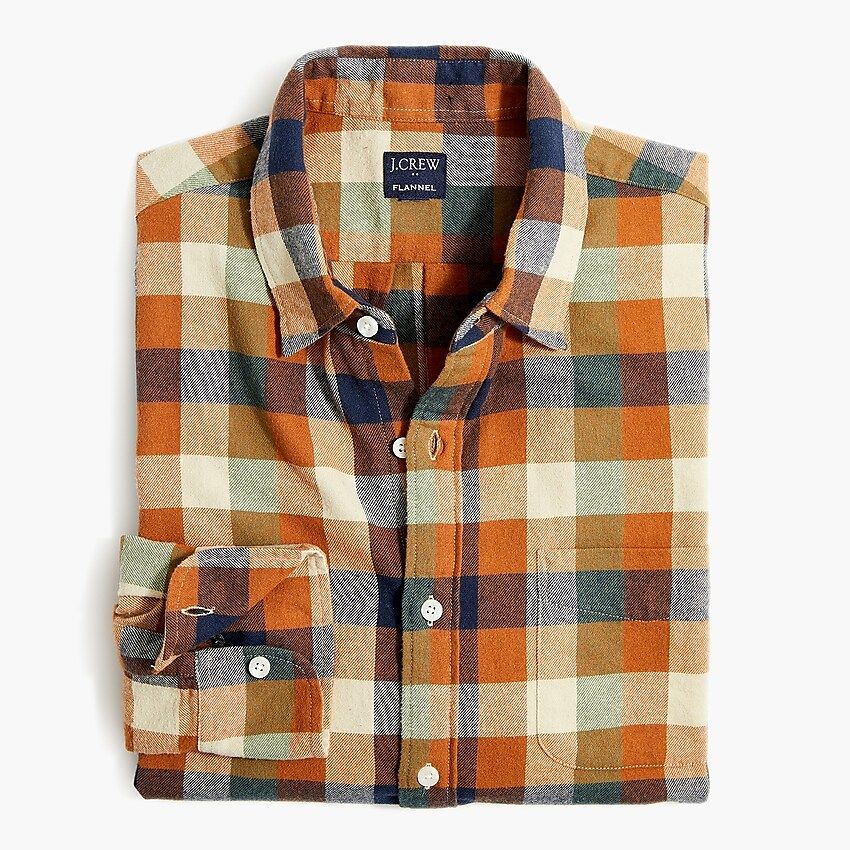 Buffalo check flannel shirt | J.Crew Factory