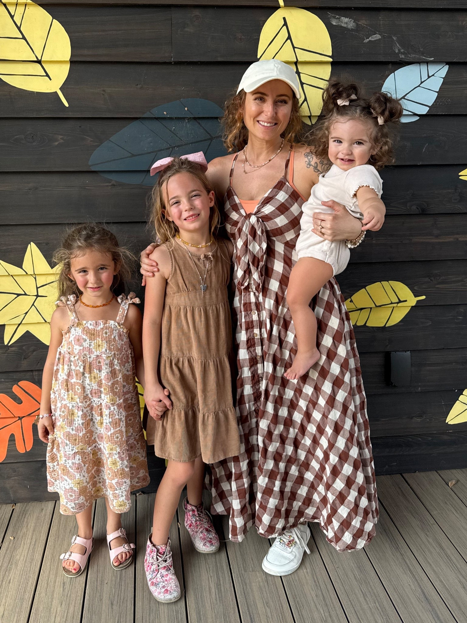 Wearing Xs in the dress! 