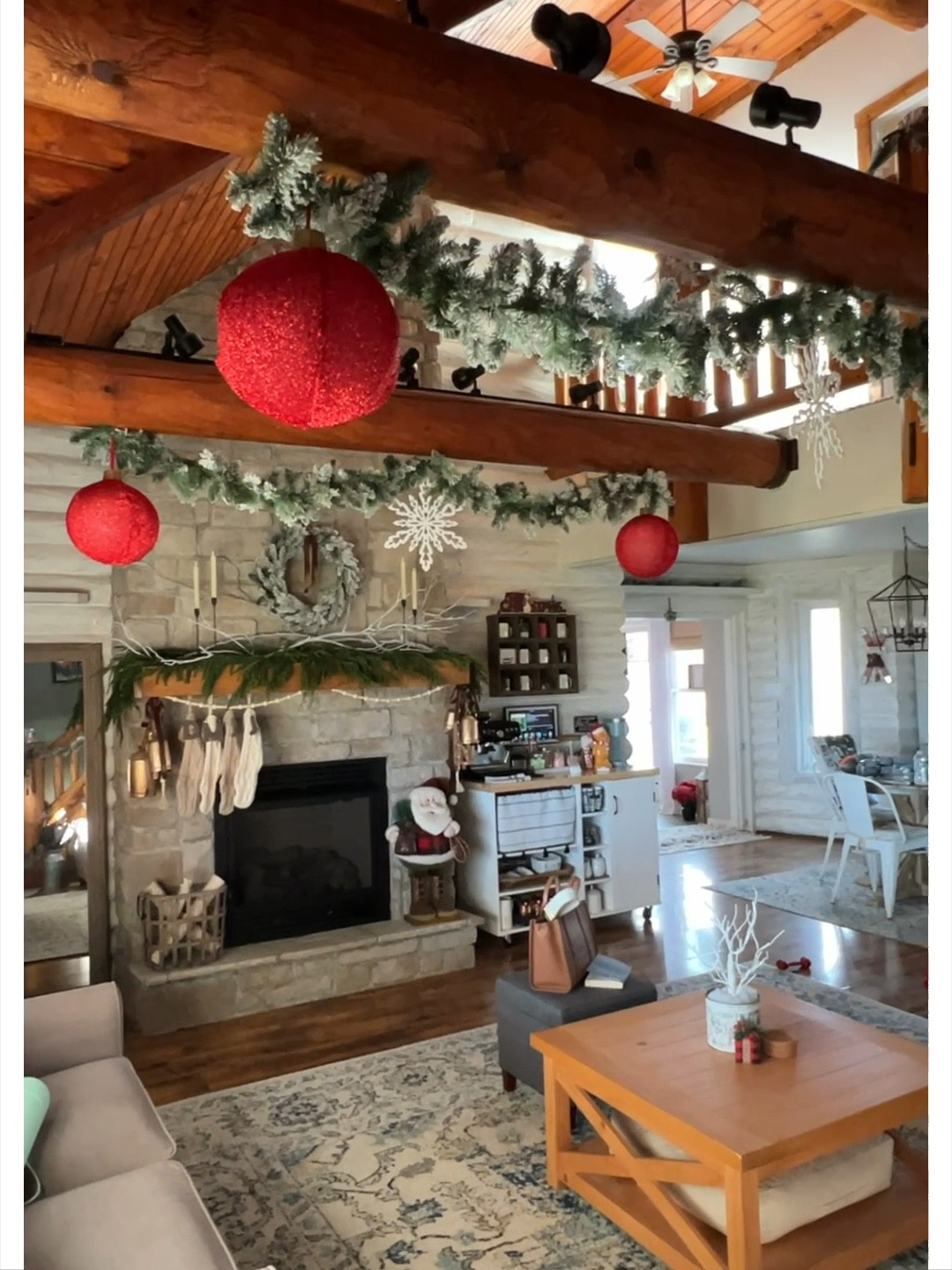 As soon as I saw these oversized ornaments at Walmart, I knew exactly what I wanted to use them for! 

Christmas Decor, Holiday Party, Thanksgiving, Christmas Tree, Garland, Faux Garland 

#LTKHoliday #LTKCyberWeek #LTKVideo