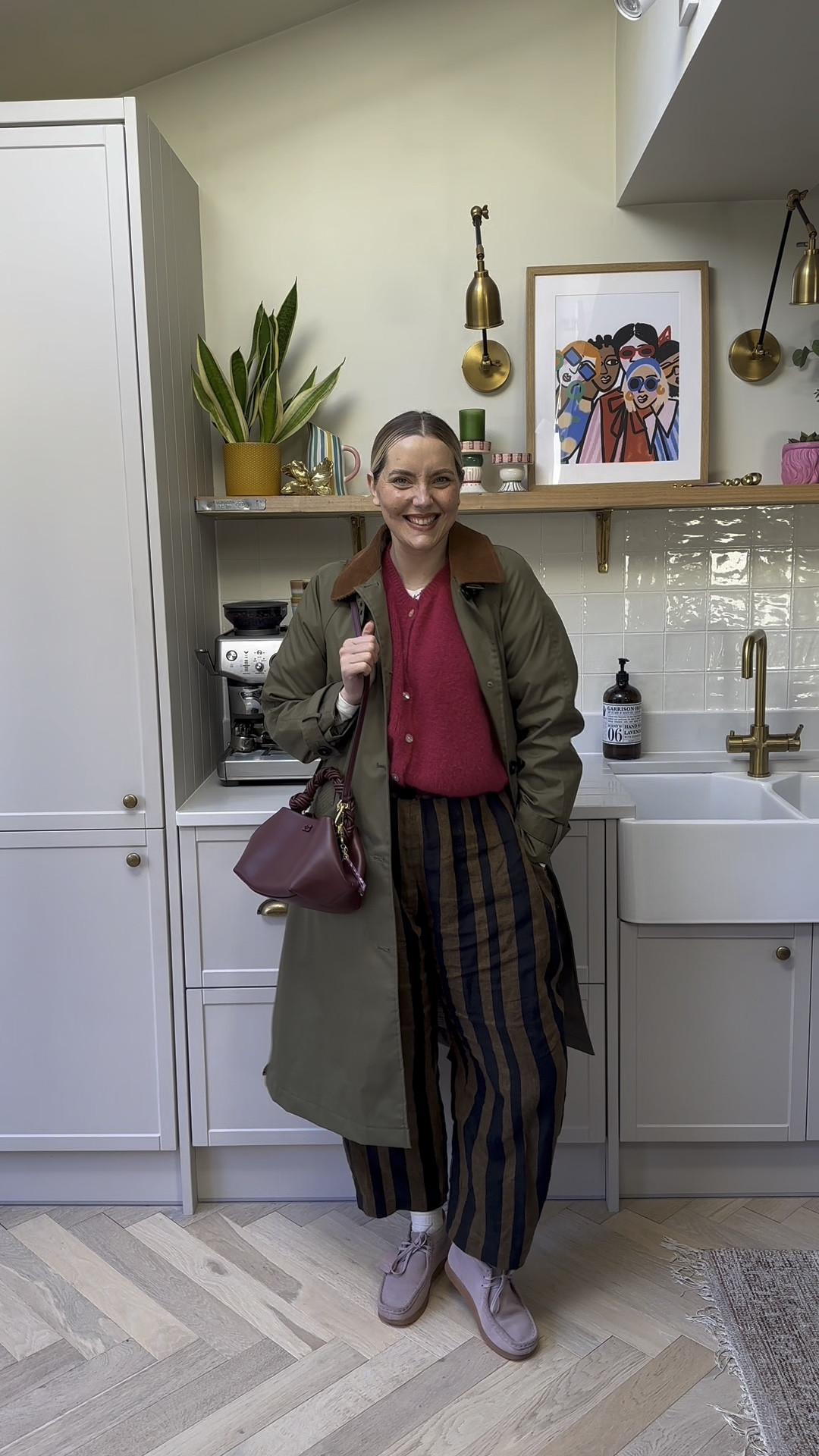Layering to keep you warm this winter
Clark’s shoes
Beyond Nine Mabel’s (size xs)
Asks Long sleeve (size 12)
Fox & feather knit 
Joules trench (size 12)
Ganni bag

#LTKmidsize #LTKuk #LTKwinter