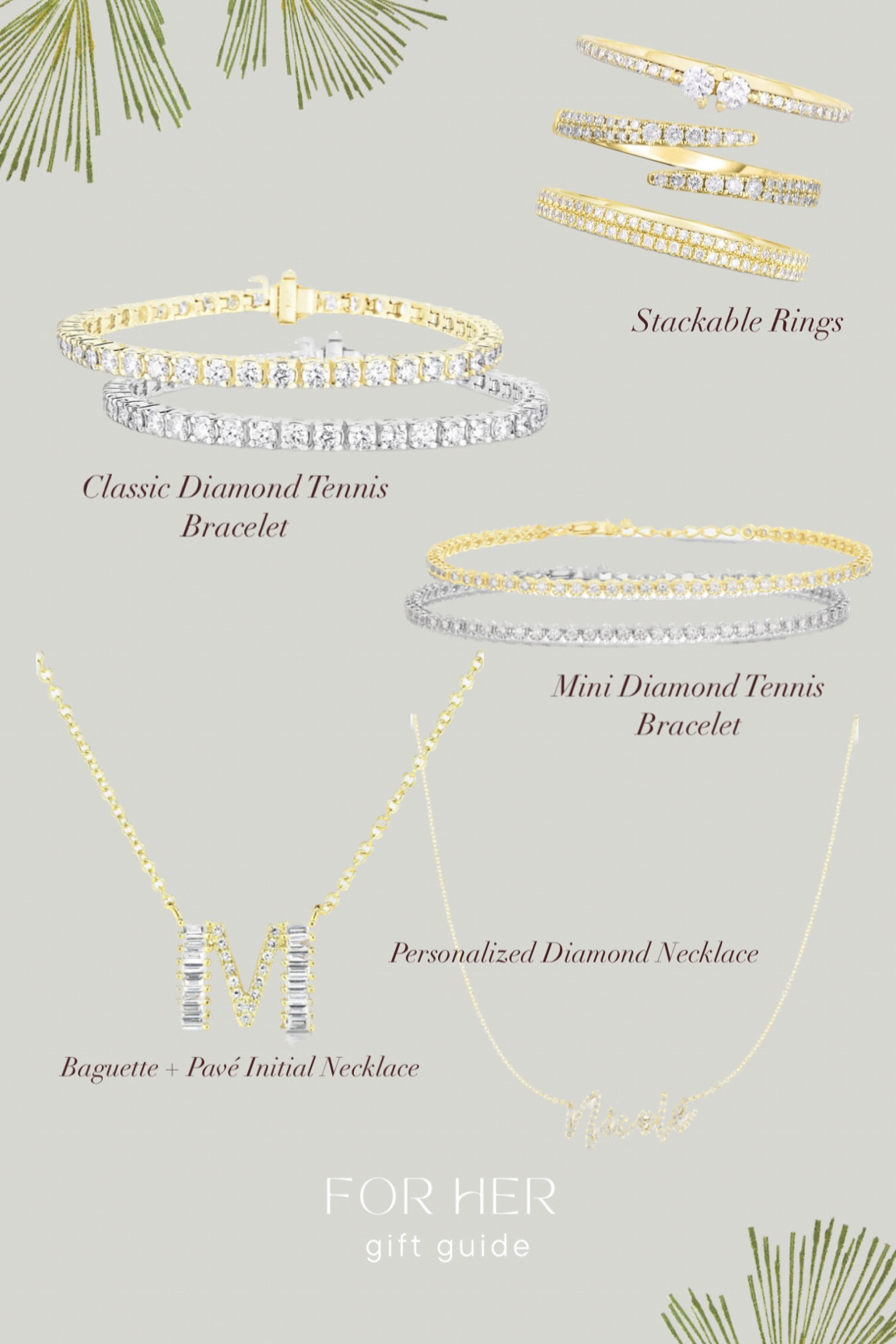 Gift ideas for her ✨ All girls love jewelry 💎 if they don’t, they’re lying, so get her some diamonds! It’s very simple.

#LTKGiftGuide #LTKSeasonal #LTKHolidaySale