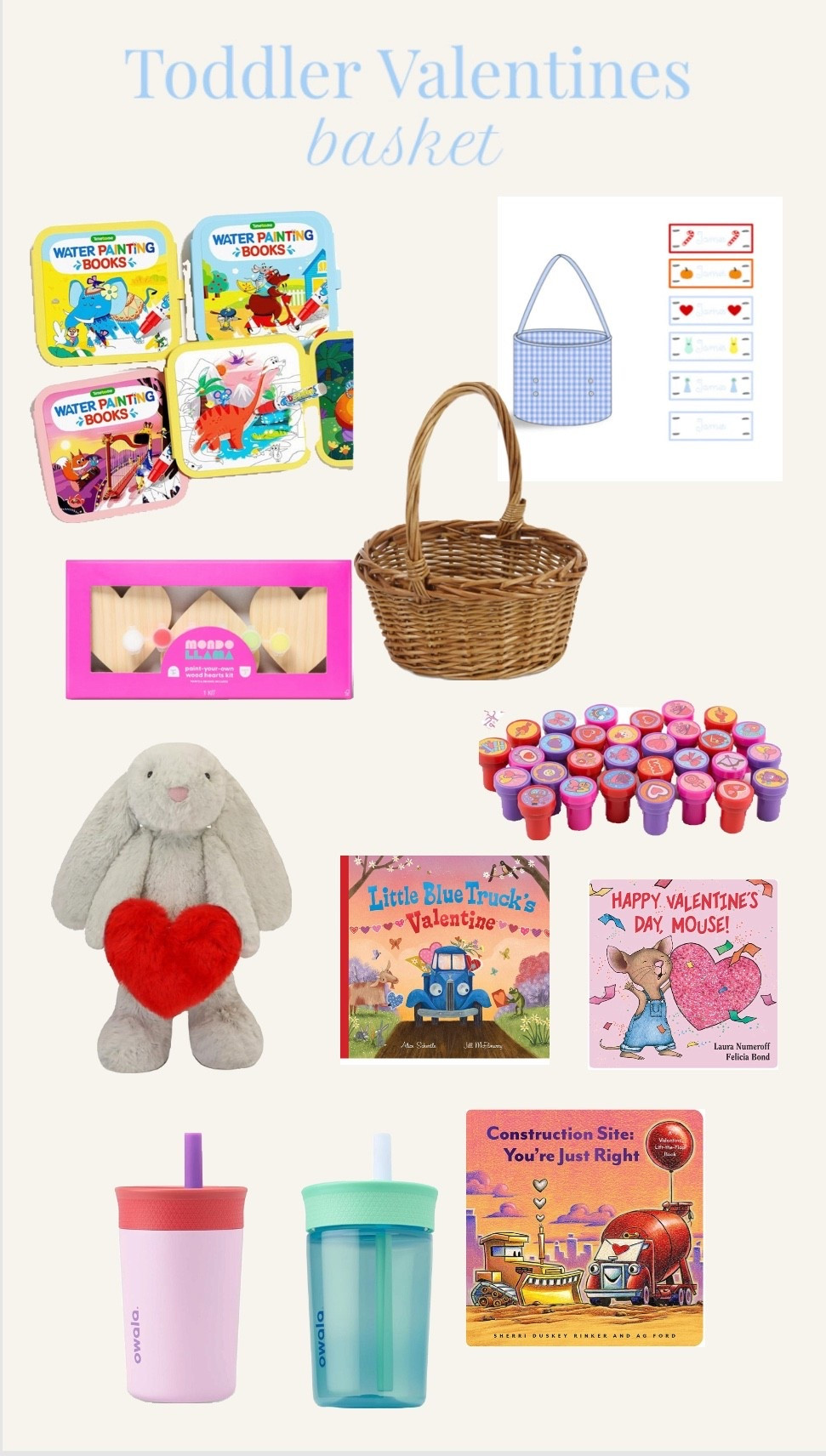Toddler valentines basket ideas! 

#LTKKids #LTKValentine #LTKmomlife