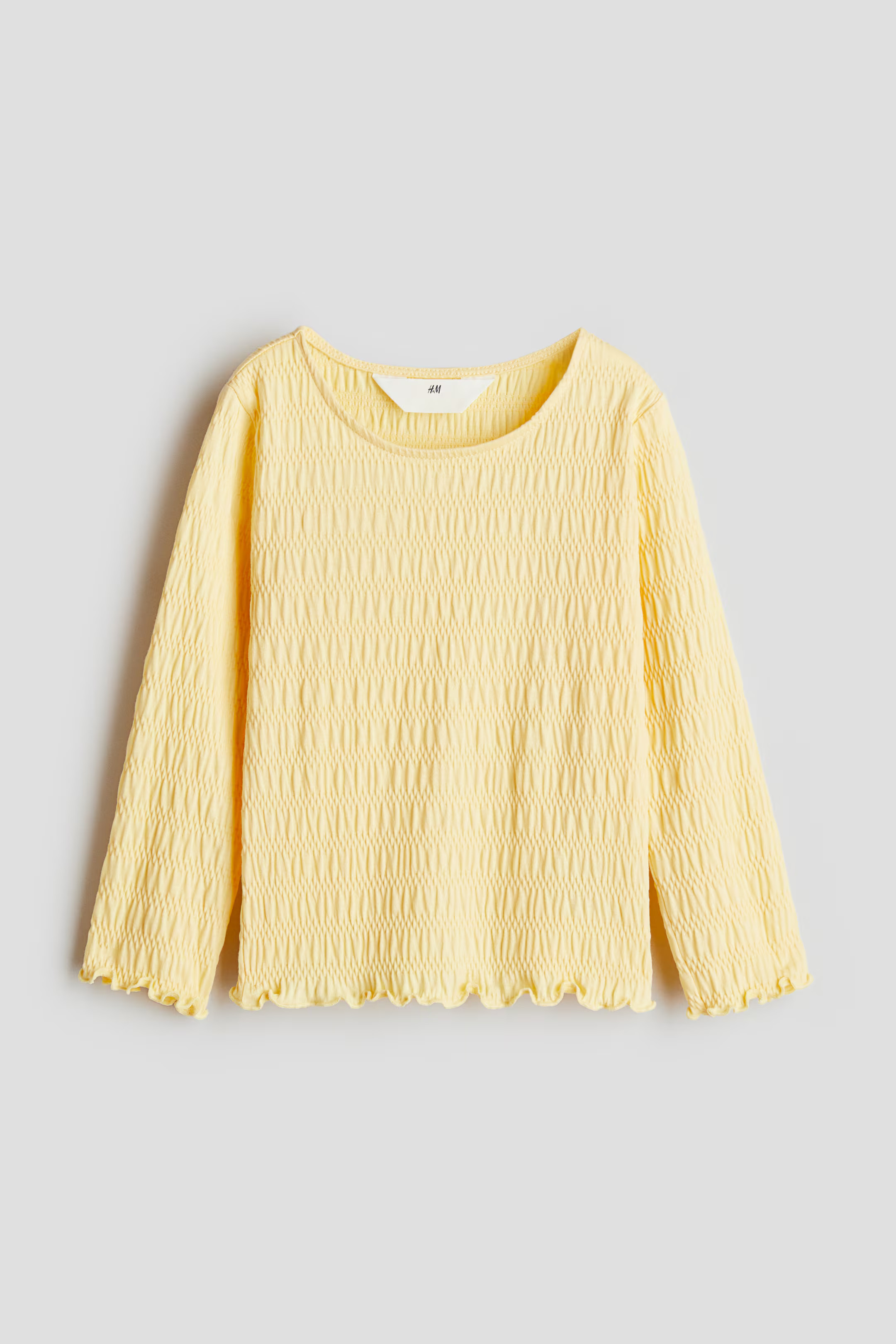 Smocked Jersey Top | H&M (US + CA)
