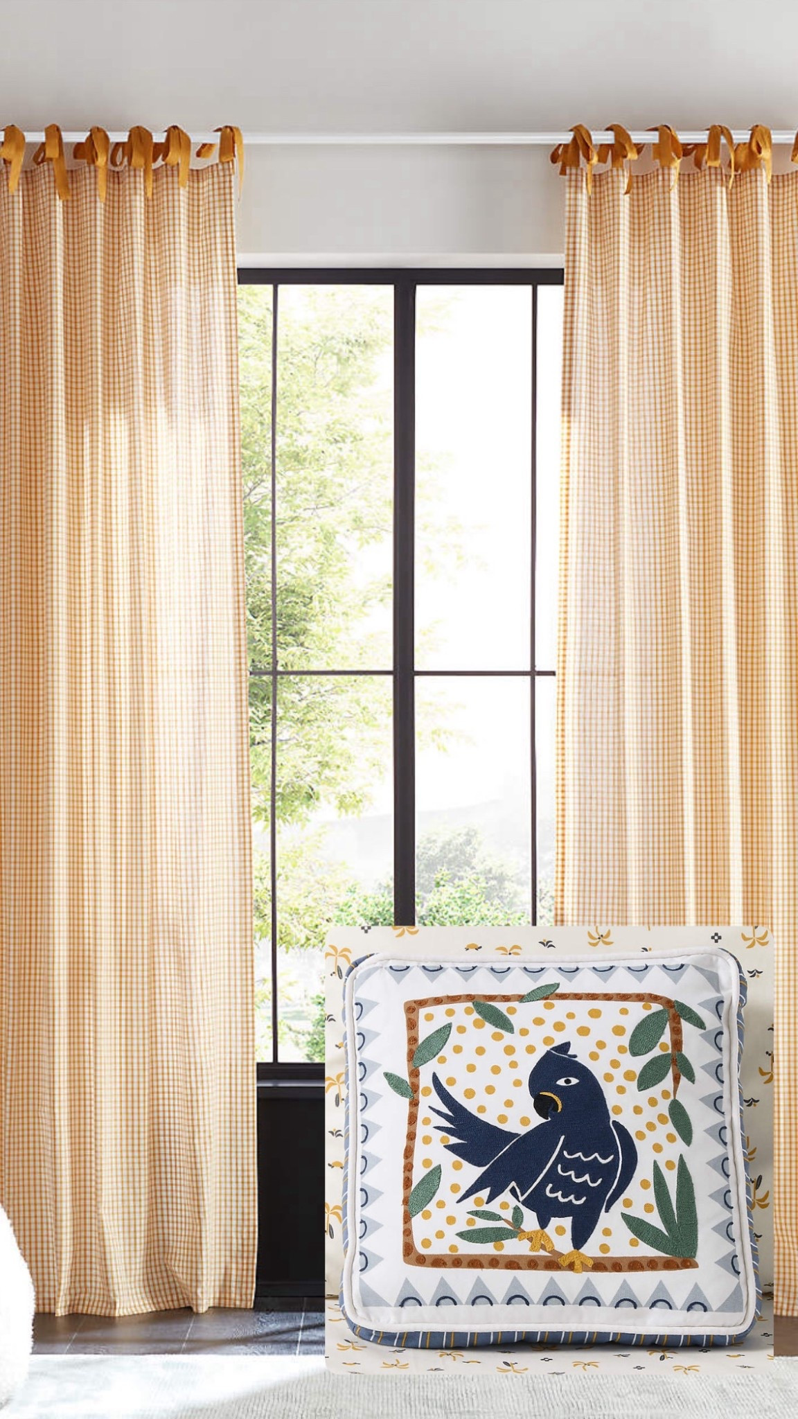 Cutest curtains and throw pillow for our playroom! On sale now at Crate & Barrel 

#LTKSaleAlert #LTKFamily #LTKHome