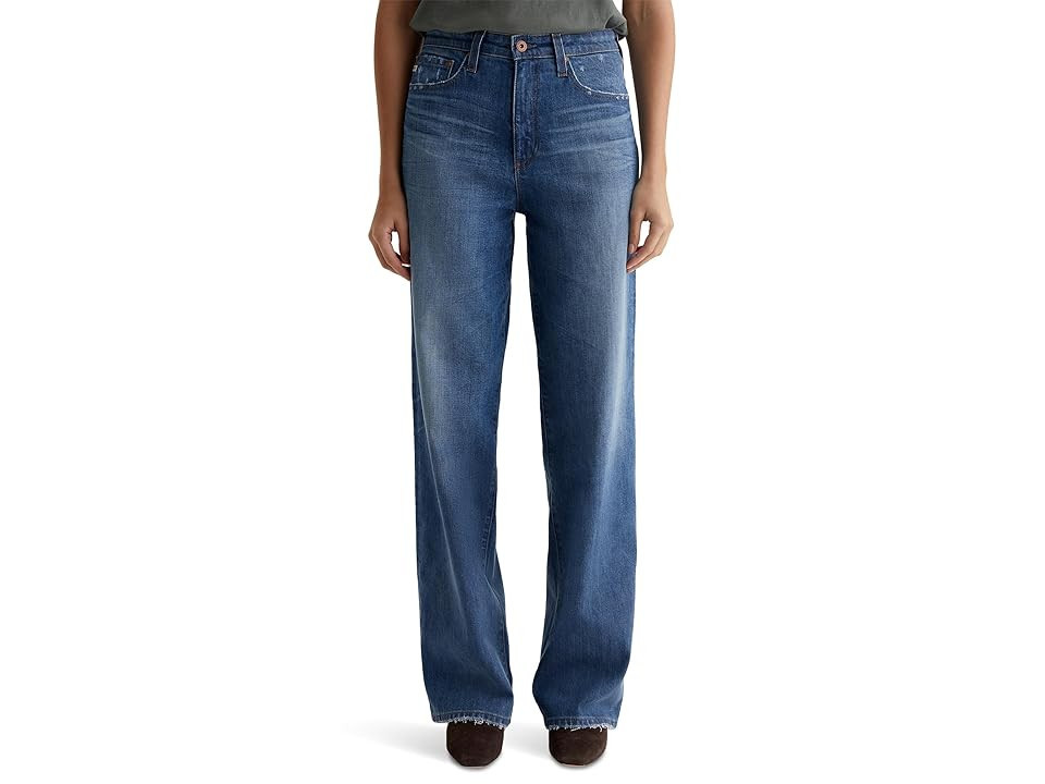 AG Jeans Kora High-Rise Wide Leg in 16 Years Sovereign Women's Jeans 16 Years Sovereign : 25 32, Cotton/Denim/Elastane | Zappos