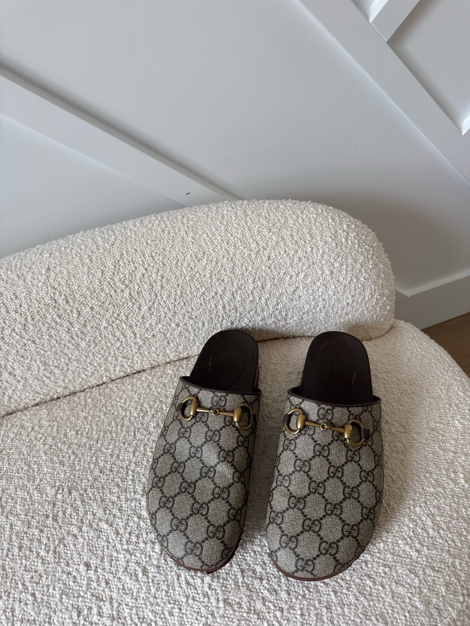 Go to fall shoes 
Gucci slides