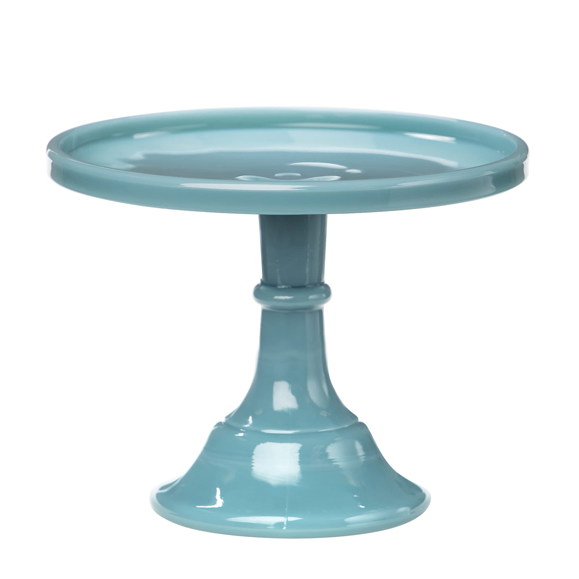 Mosser Glass Georgia Blue 9 Inch Cake Plate | Amazon (US)