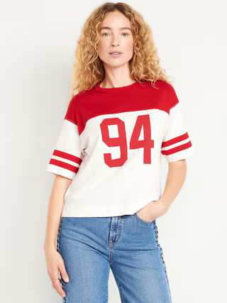 Football-Style Graphic T-Shirt | Old Navy (US)