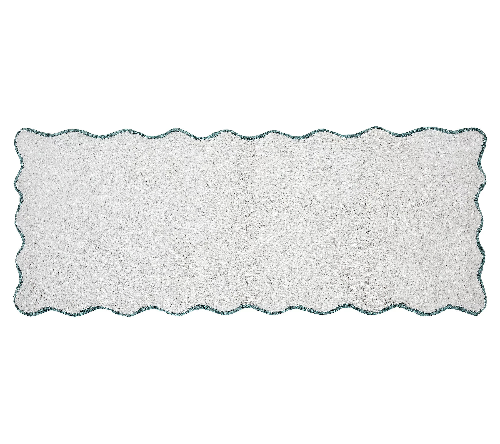 VCNY Home Scallop Cotton Bath Runner, 24"" x 60 | QVC