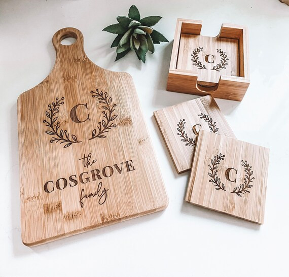 Personalized Cutting Board | Engraved Cutting Board | Christmas Gift | Bamboo Cutting Board | Etsy (US)