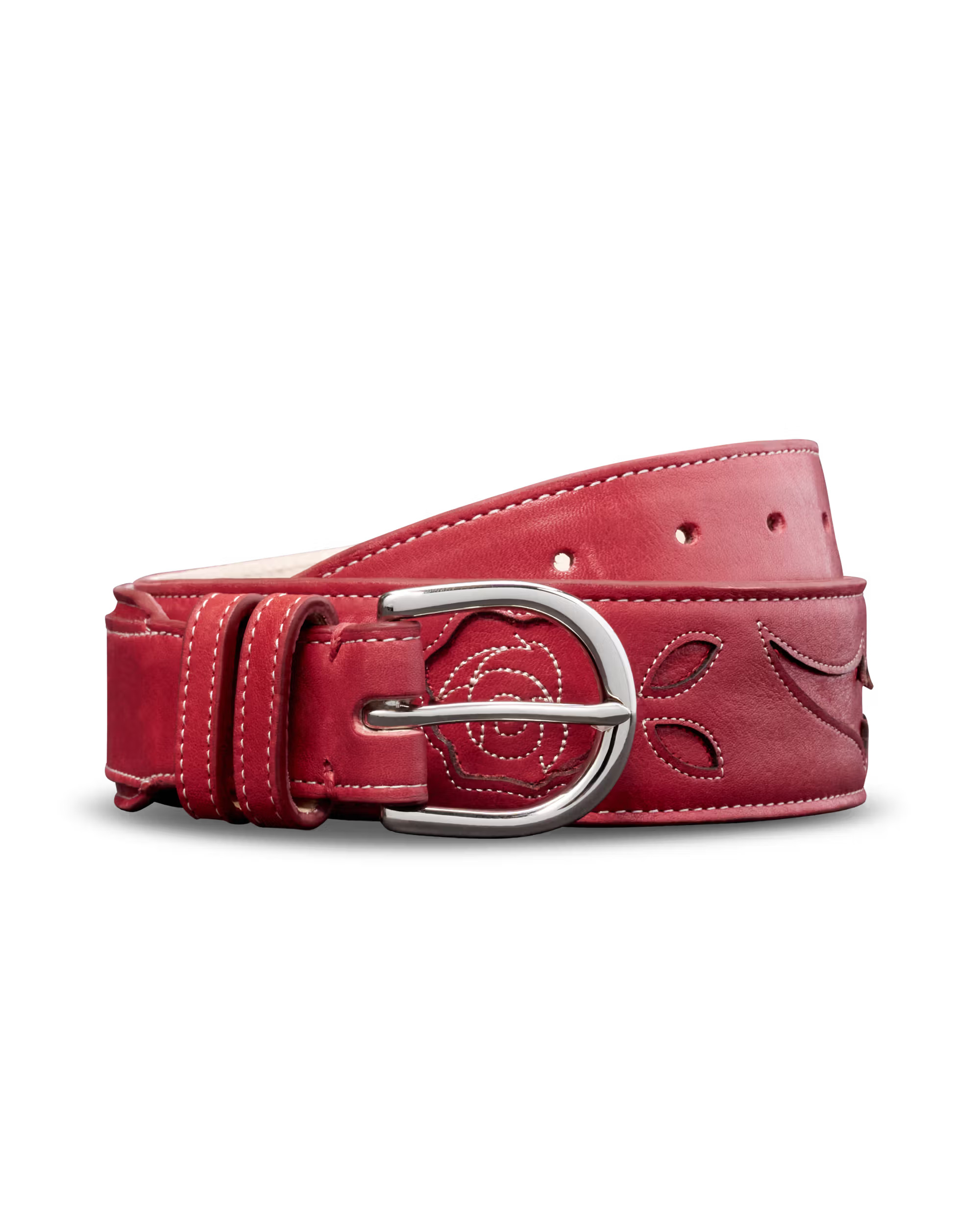Women's Rose Inlay Belt | Tecovas