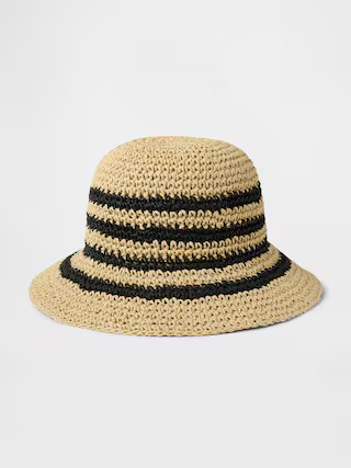 Straw Bucket Hat | Gap Factory