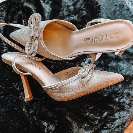 Everyone needs a little sparkle in your life. These heels are so glam. 

Glitter, gold, silver, rhinestone, shoes, high heels, dressy, pointy toe, fancy, glamorous 

#LTKunder50 #LTKstyletip #LTKshoecrush