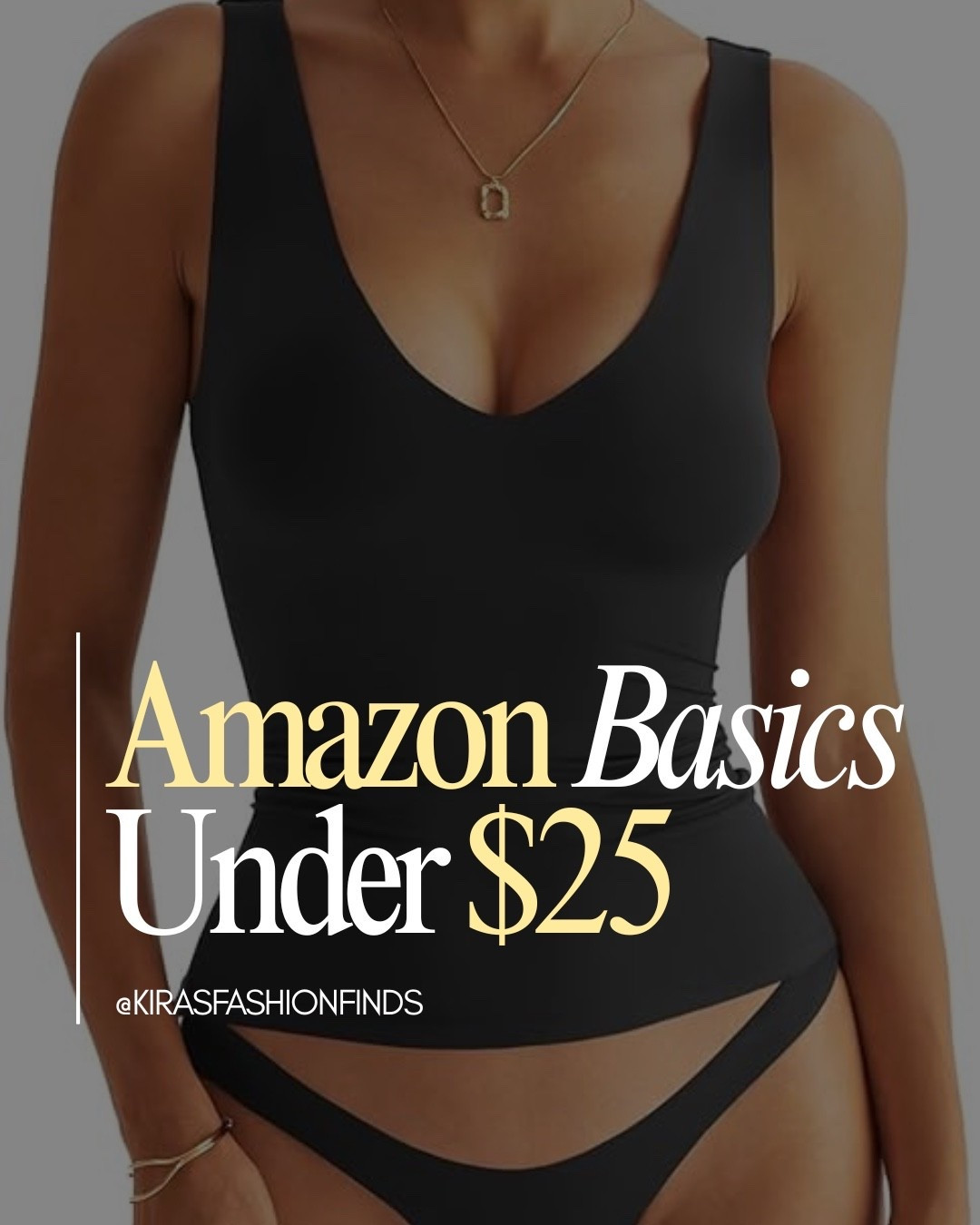 AMAZON BASICS UNDER $25 🖤

The affordable basics your closet actually needs. Easy tanks, bodysuits and statement tops you can layer, dress up with jeans or trousers, or wear alone for an effortless everyday look—all under $25.

Amazon fashion finds • Amazon basics for women • Amazon tops under $25 • affordable fashion finds • bodysuits for women • basic tank tops • layering essentials • wardrobe basics • everyday tops • going out tops • fall layering pieces • capsule wardrobe essentials • budget friendly fashion • Amazon outfit ideas • women’s fashion finds

Download the FREE LTK app & follow me (@kirasfashionfinds) to shop all my daily finds.

#LTKFindsUnder50 #LTKStyle #LTKAmazon

#LTKootd #LTKmomlife